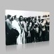 Siyah Beyaz Atatürk Resimleri  89 Kanvas Tablo