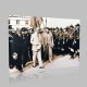 Siyah Beyaz Atatürk Resimleri  97 Kanvas Tablo