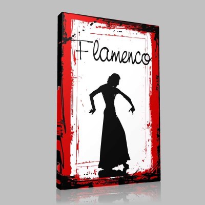 Flamenco Kanvas Tablo