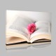 Kitap Ve Gül Kanvas Tablo Kitap Ve Gül Kanvas Tablo
