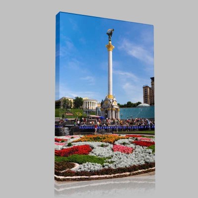 Bağımsızlık Meydanı Kiev Kanvas Tablo