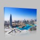 Dubai Şehir Merkezi Kanvas Tablo
