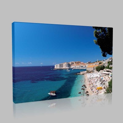 Dubrovnik Manzarası Kanvas Tablo