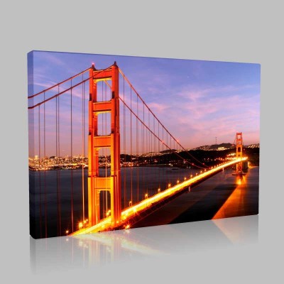 Golden Gate Köprüsü Amerika Kanvas Tablo