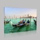 Gondollar Venedik İtalya Kanvas Tablo