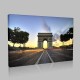 Günbatımı Arc De Triomphe   Paris Kanvas Tablo
