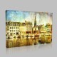 Kanal Vintage  Amsterdam Kanvas Tablo