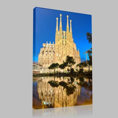 Sagrada Familia İspanya Kanvas Tablo