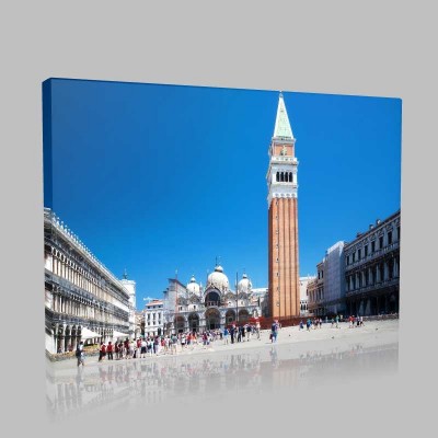 San Marco Meydanı Venedik İtalya Kanvas Tablo