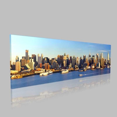 Manhattan Şehir Panoraması Kanvas Tablo