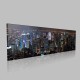 New York Panorama Gece Kanvas Tablo