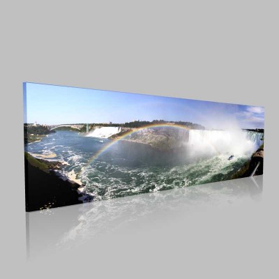 Panorama Niagarafalls2 Kanvas Tablo