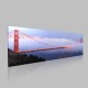 Golden Gate Köprüsü Panoroma Kanvas Tablo