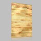 Hasır Bambu Kanvas Tablo