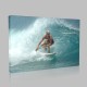 Dalgalar İçInde Sörfçü 32209738 Kanvas Tablo