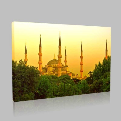 Gün İşığında Sultan Ahmed Camii İstanbul Kanvas Tablo
