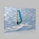 Yalnız Sörfçü Kanvas Tablo