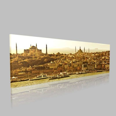 İstanbul Şehir Manzarası  Kanvas Tablo