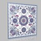 Design For Square Pocket  Shawl  Textile Paisley Kanvas Tablo