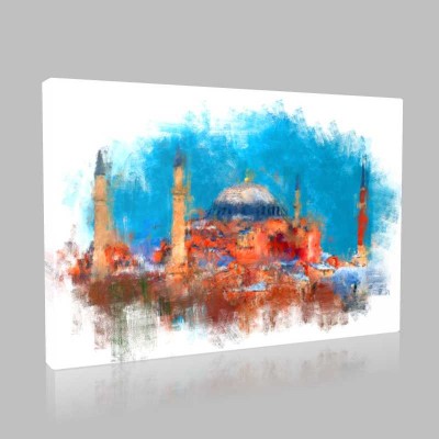 Hagia Sophia Mosque İstanbul Kanvas Tablo