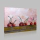 A Lot Of Red Cherries Scattered On The Table Kanvas Tablo A Lot Of Red Cherries Scattered On The Table Kanvas Tablo