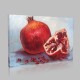 Garnet With Seeds On Light Blue Background Kanvas Tablo Garnet With Seeds On Light Blue Background Kanvas Tablo