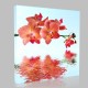 Turuncu Orkide Kanvas Tablo
