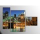 New York City Parçalı Tablo 120X85Cm New York City Parçalı Tablo 120X85Cm