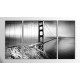 Golden Gate Siyah Beyaz Amerika Parçalı Tablo 120X70Cm