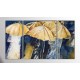Şemsiyeler Parçalı Tablo 120X70Cm Şemsiyeler Parçalı Tablo 120X70Cm