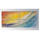 Gök Kuşağı Parçalı Tablo 160X70Cm Gök Kuşağı Parçalı Tablo 160X70Cm