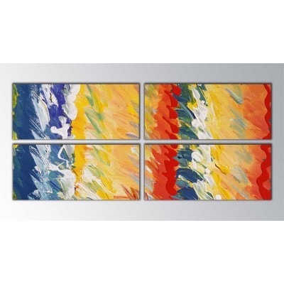 Güneş Ve Deniz Parçalı Tablo 160X70Cm Güneş Ve Deniz Parçalı Tablo 160X70Cm