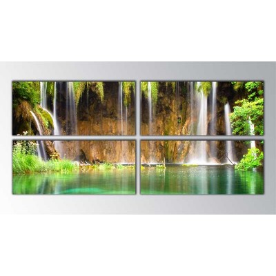 Waterfalls Parçalı Tablo 160X70Cm