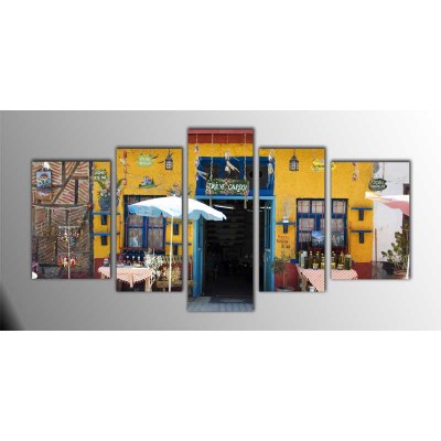 Trilye Çarşısı Parçalı Tablo 135X75Cm Trilye Çarşısı Parçalı Tablo 135X75Cm